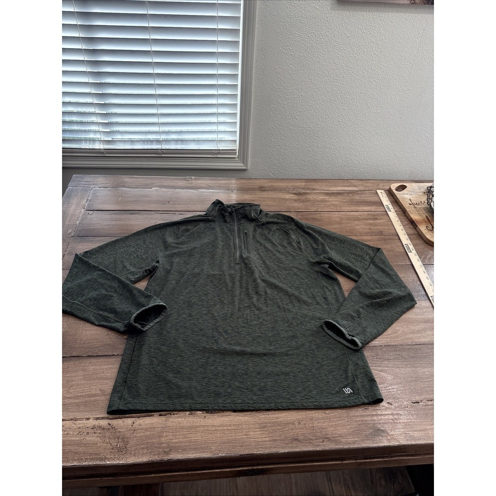 VRST Performance 1/4‎ Zip Pullover Size Large Green Golf